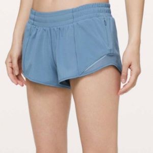Lululemon hottie hot blue shorts